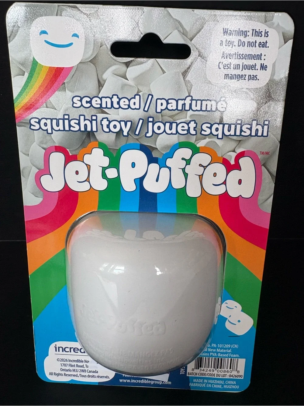 White Scented Squishi Toy for Kids
